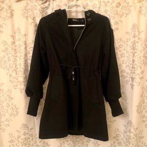 Charcoal Winter Trench Coat